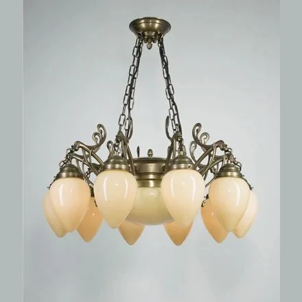 Подвесная люстра Berliner Messinglampen D231-123eb+125ebB