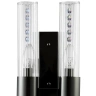 Бра Crystal Lux OTONO AP2 BLACK CHROMIUM/TRANSPARENTE