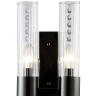 Бра Crystal Lux OTONO AP2 BLACK CHROMIUM/TRANSPARENTE