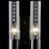 Бра Crystal Lux OTONO AP2 BLACK CHROMIUM/TRANSPARENTE