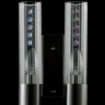 Бра Crystal Lux OTONO AP2 BLACK CHROMIUM/TRANSPARENTE