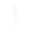 Настенный светильник Nowodvorski Ice Tube Led S Chrome 8118