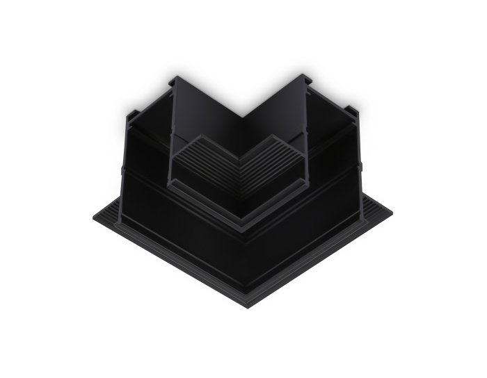 Коннектор угловой для встраиваемого шинопровода Magnetic 220V Ambrella light GL1040