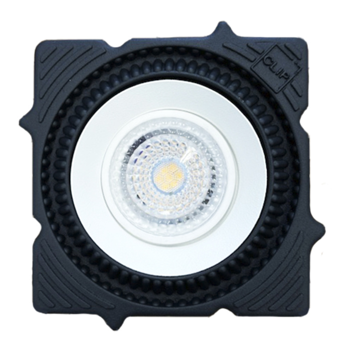 Светильник встраиваемый светодиодный в натяжной ПВХ потолок Белый LED 1*7W 3000K 560Lm Ra80 60° IP20 ST753.538.07