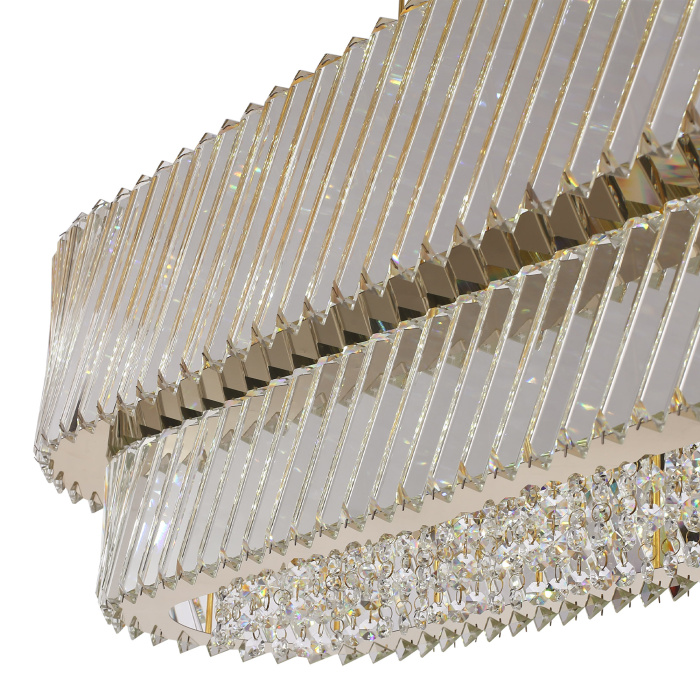 Светильник подвесной ST-Luce латунь/прозрачный E14 14*40W SL6138.303.14