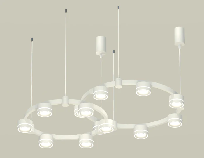 Комплект подвесного светильника Techno Ring с акрилом Ambrella light XR92081003