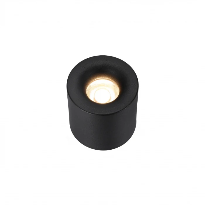 Светильник накладной iLedex Metrica 108-7W-D80-3000K-24DG-BK