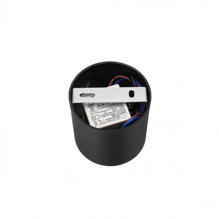 Светильник накладной iLedex Metrica 108-7W-D80-3000K-24DG-BK