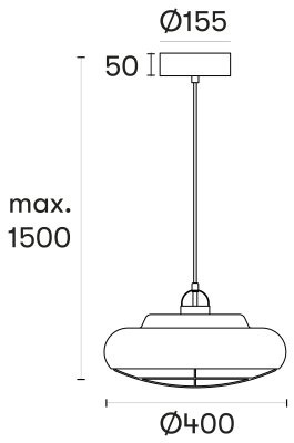 Подвесной светильник Leds C4 SUGAR