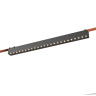 Светильник трековый Черный LED 1*24W 4000K 1 778Lm Ra90 24/40 IP20 L642xW40xH45 48V ST455.446.24