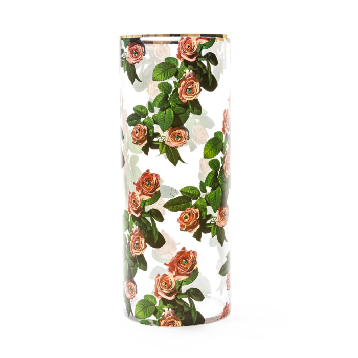 Ваза Seletti Toiletpaper Glass Vase 14203