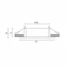 Встраиваемый светильник Hesby Lighting AtLas HSBL_0118
