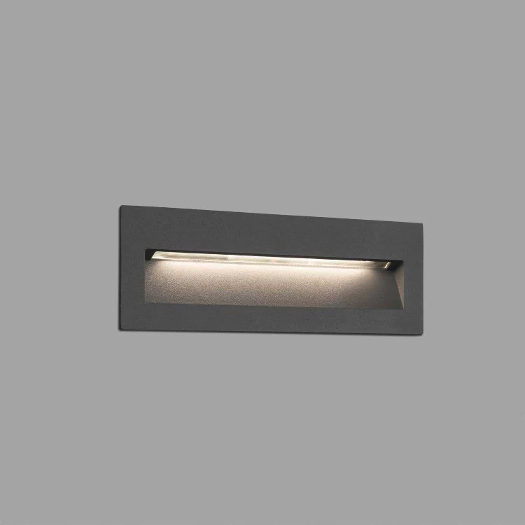 Встраиваемый светильник NAT LED grey recessed lamp