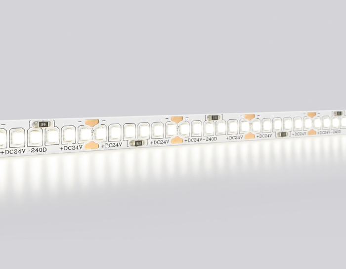 Светодиодная лента Ambrella Light GS3402 2835 240Led /20W m/ 24V IP20 4500K 5m Ambrella light GS3402