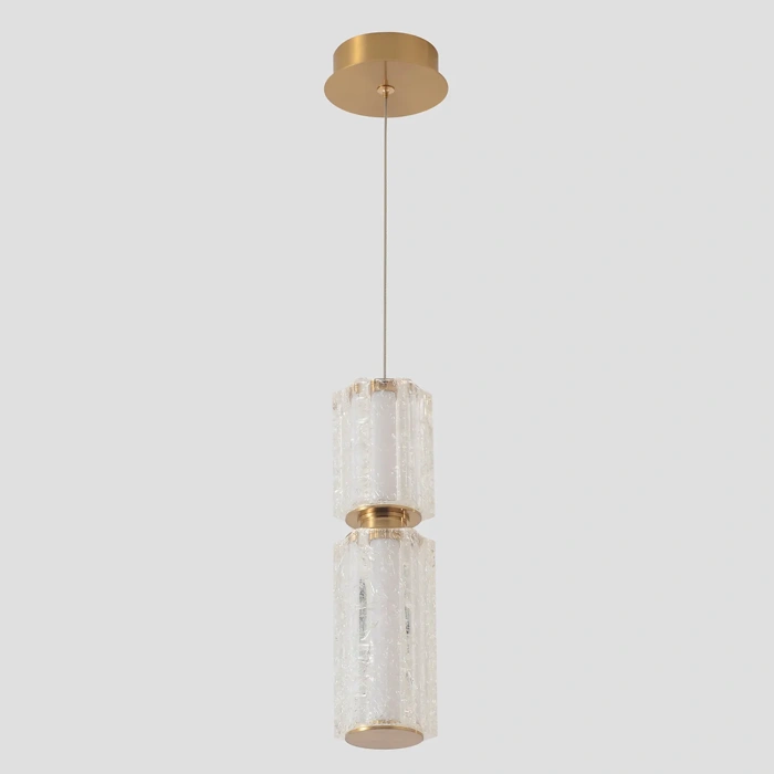 Светильник подвесной Crystal Lux ANTIQUE SP23W LED BRASS