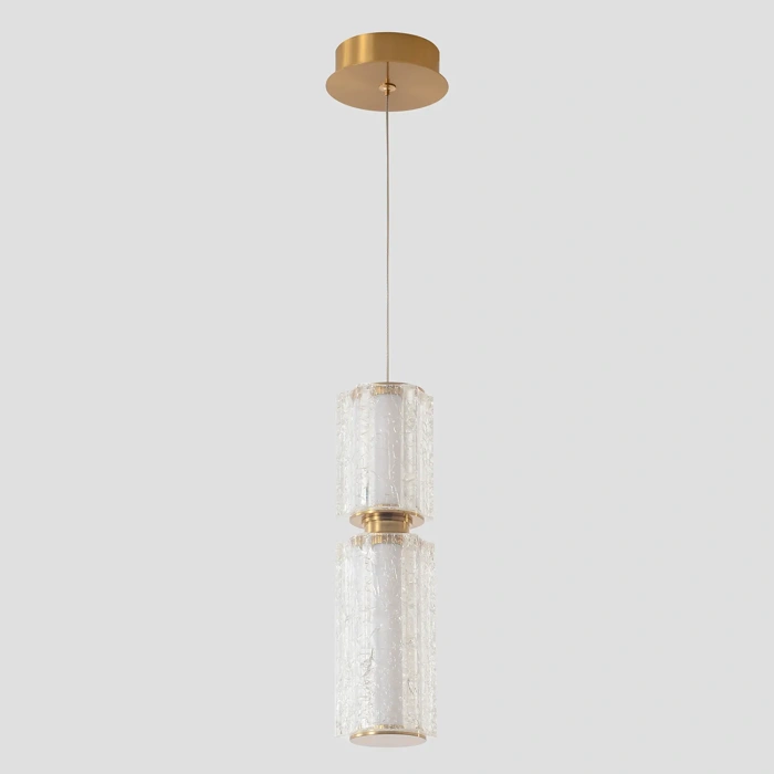 Светильник подвесной Crystal Lux ANTIQUE SP23W LED BRASS