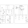 Подвесной светильник AMBRELLA light LH55274