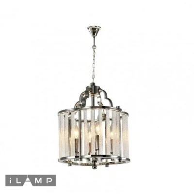 Подвесной светильник iLamp QEENS P9501-4 NICKEL