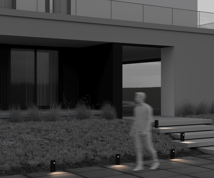 Садово-парковый светильник Maytoni Cave O468FL-L3B3K