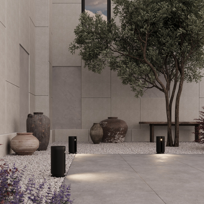 Садово-парковый светильник Maytoni Cave O468FL-L3B3K