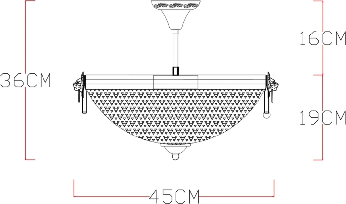 Потолочный светильник Arte Lamp Fedelta A5861PL-3AB