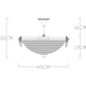 Потолочный светильник Arte Lamp Fedelta A5861PL-3AB