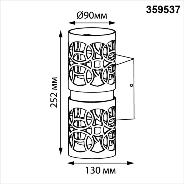 Уличный фасадный светильник NOVOTECH STREET 359537