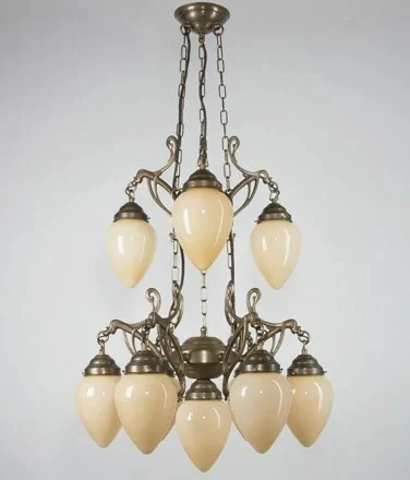 Подвесная люстра Berliner Messinglampen D232-123ebB