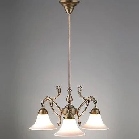 Люстра на штанге Berliner Messinglampen D26-41opB