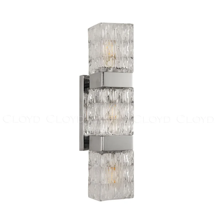 Бра Cloyd CORUND-A W3 / выс. 42 см - хром (арт.20273)