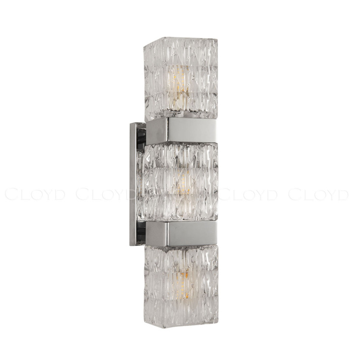 Бра Cloyd CORUND-A W3 / выс. 42 см - хром (арт.20273)