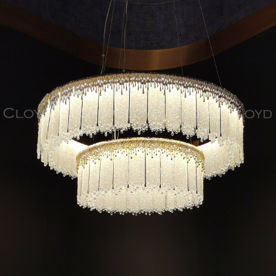 Люстра Cloyd CONSONANCE C1 / Ø80 см - золото (арт.11499)