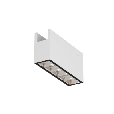 Трековый однофазный уличный светодиодный светильник Elasity IP black O-TR01-2-S-10WW3K