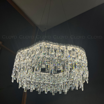 Люстра Cloyd ANTREA C1 / Ø62 см - хром (арт.11223)