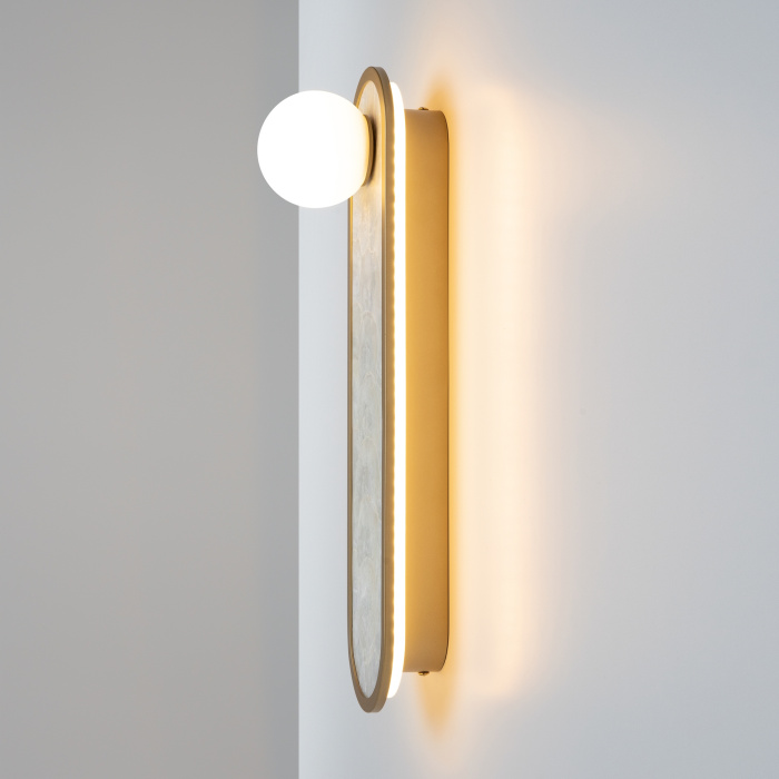 Настенный светильник Maytoni Perlamour MOD473WL-L25BSK