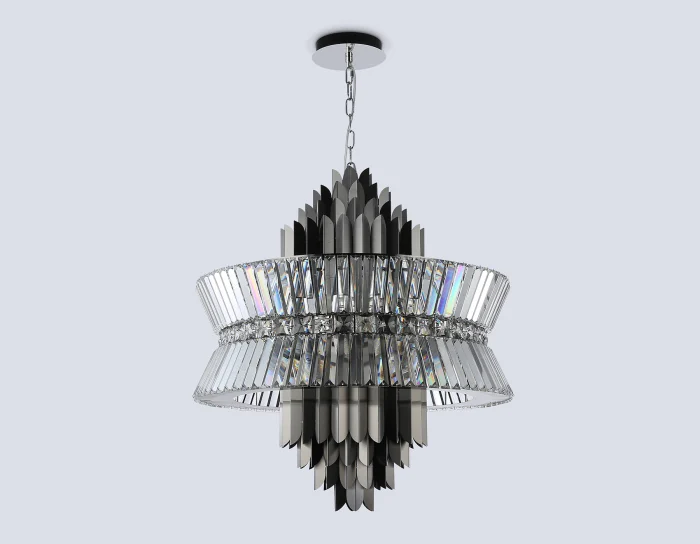 Подвесная люстра с хрусталем HIGH LIGHT AMBRELLA LIGHT LH41026