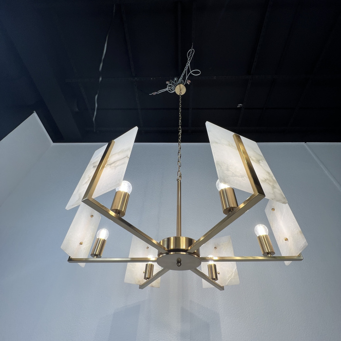 Люстра Marble square Chandelier ImperiumLoft