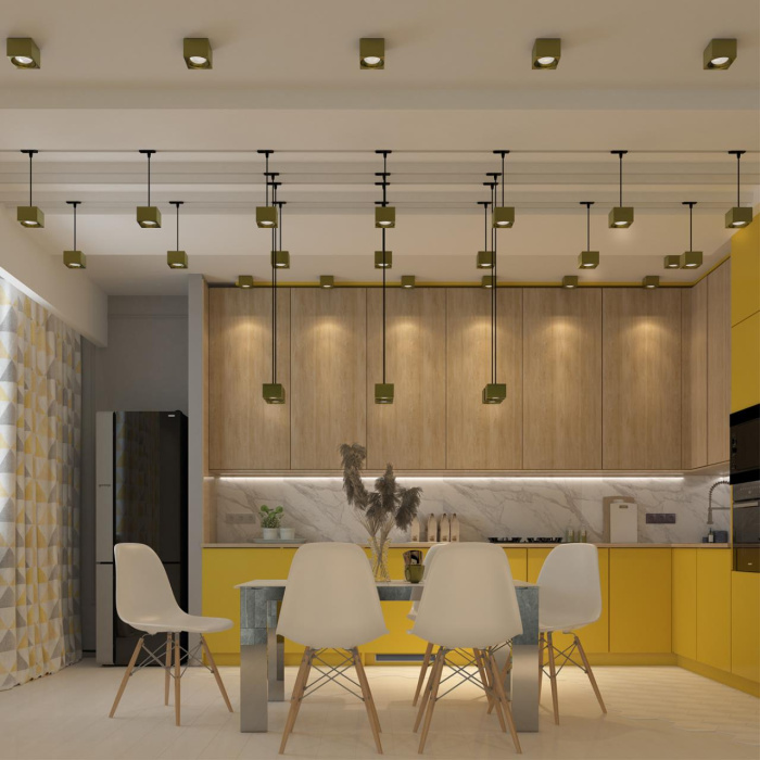 Однофазный трековый светодиодный светильник Novotech Patera 358674