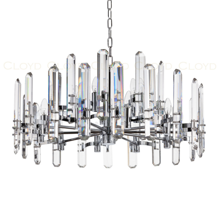 Люстра Cloyd ESTRADA C15 / Ø85 см - хром (арт.10275)