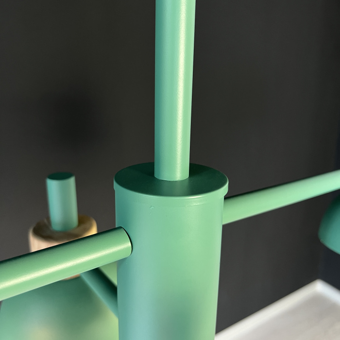 Люстра на штанге FANTA A 4 lights Green ImperiumLoft