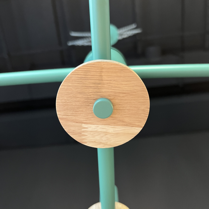 Люстра на штанге FANTA A 4 lights Green ImperiumLoft