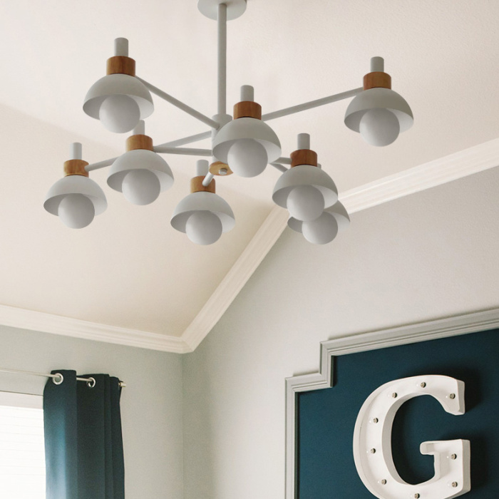 Люстра на штанге FANTA A 4 lights Green ImperiumLoft