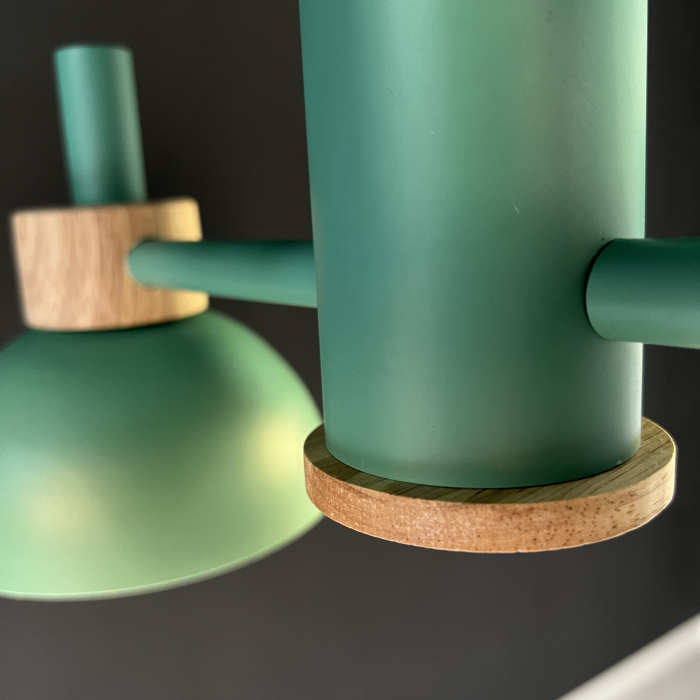 Люстра на штанге FANTA A 4 lights Green ImperiumLoft