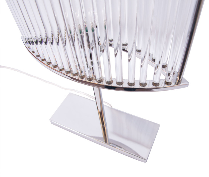 Настольная лампа Cloyd BRIGANTINE T1 / выс. 42 см - хром (арт.30052)