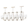 Люстра Crystal Lux NICOLAS SP12 L1600 GOLD/WHITE