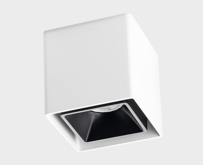 Светильник накладной Italline FASHION FX1 white + FASHION FXR black