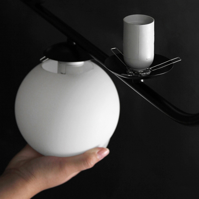 Подвесной реечный светильник HOOP L90 Латунь ImperiumLoft