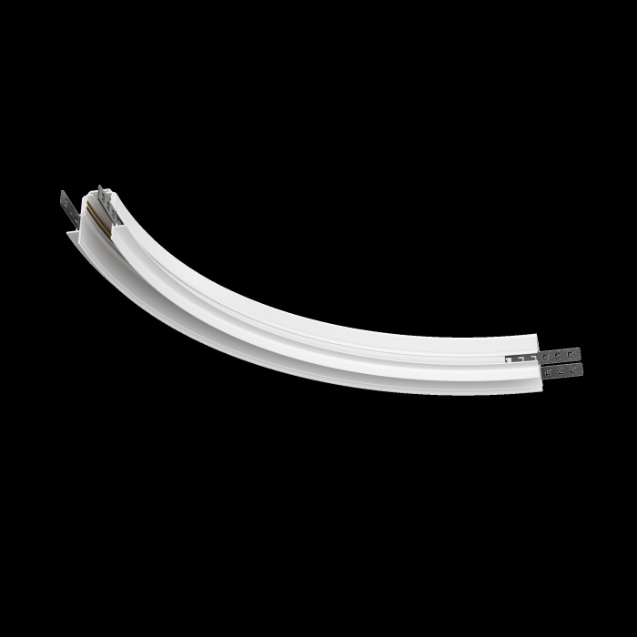 Коннектор радиусный R300 Exility встраиваемый под ГКЛ 9,5мм, белый Maytoni TRA044-angle-W