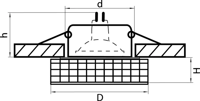 Встраиваемый светильник Faceto LIGHTSTAR 6350