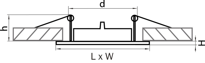 Встраиваемый светильник Lega 16 LIGHTSTAR 11940